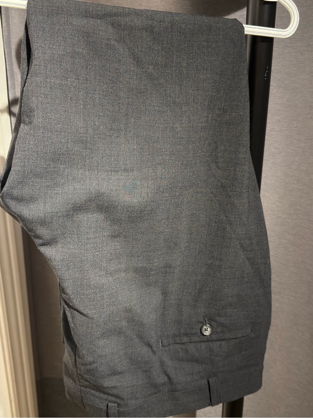 Riviera Men's Charcoal Dress Pants